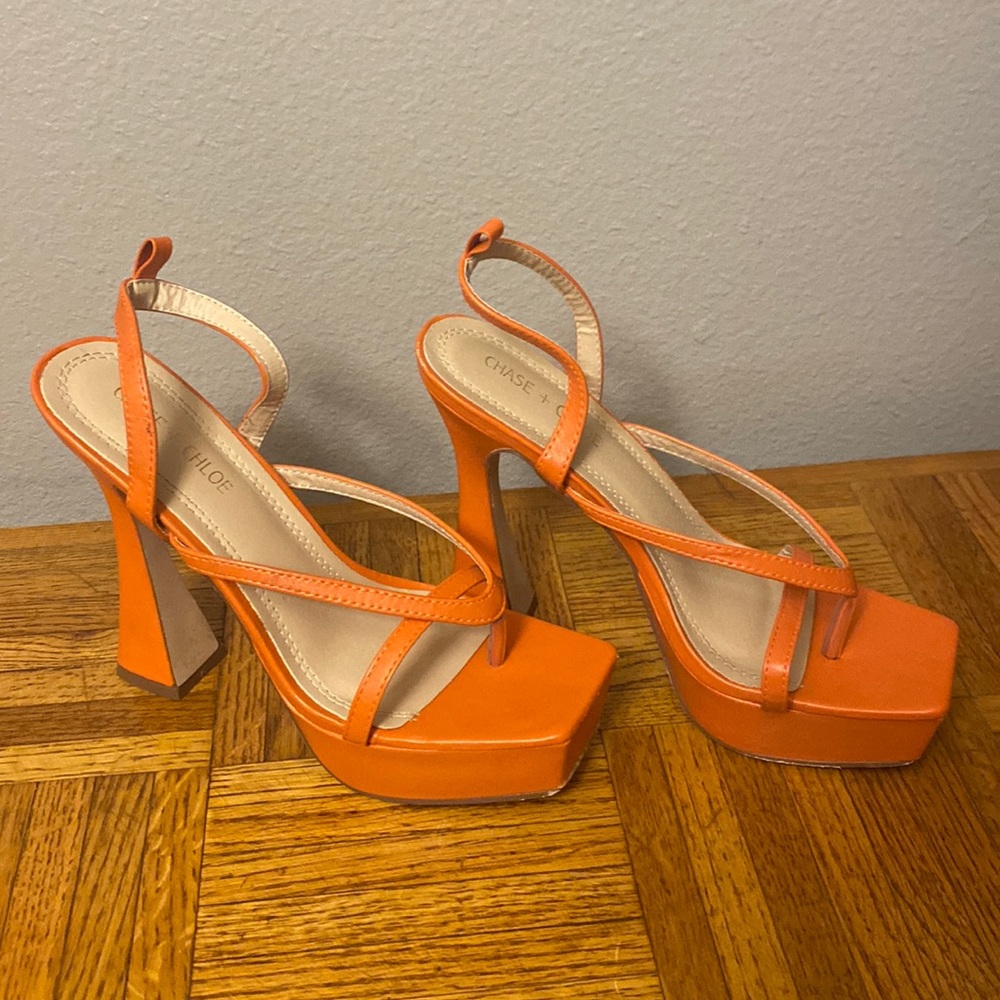 Orange Heels
